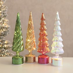 LED Rotating Tree Green 40cm LED Rotating Tree Green 40cm