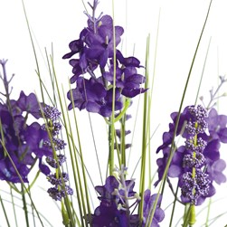 Purple Lavender Grass Floral Bundle 45cm Purple Lavender Grass Floral Bundle 45cm