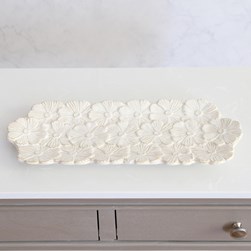Floral Platter 37x16cm