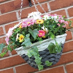 Floral Hanging Basket 53cm