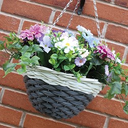 Floral Hanging Basket 53cm