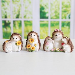 Hedgehog Couple 8cm