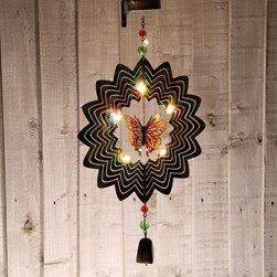 Solar Wind Spinner 31x69cm