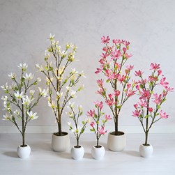 LED (80L) White Magnolia Tree 90cm LED (80L) White Magnolia Tree 90cm