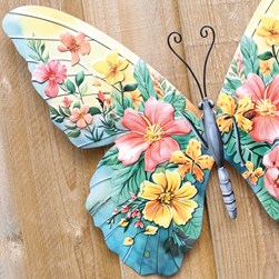 Butterfly Wall Art 24x25cm