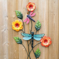 Dragonfly Wall Decor 38x61cm