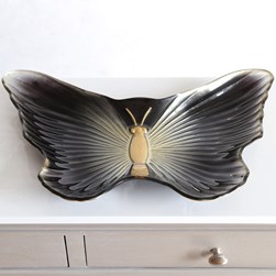 Butterfly Plate 45x30cm