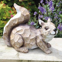 Garden Squirrel 23x17cm