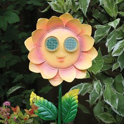 Solar Sunflower Stake 84cm