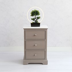 Marbled Top 3 Drawer Cabinet Marbled Top 3 Drawer Cabinet