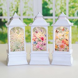 LED Spinner Lantern 22cm 3 Assorted LED Spinner Lantern 22cm 3 Assorted