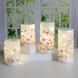 LED Floral 13cm 2 Asst