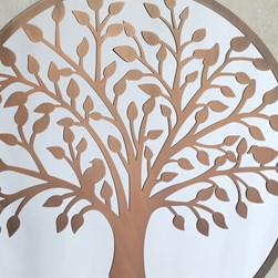 Tree of Life Mirror Bronze 60cm