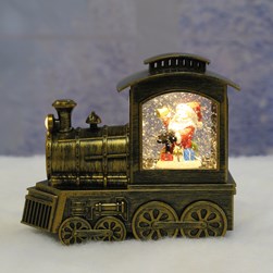 LED Santa Train Spinner 18x16cm LED Santa Train Spinner 18x16cm