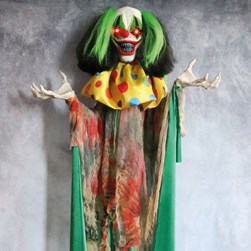 LED Animated Scary Clown 120cm LED Animated Scary Clown 120cm