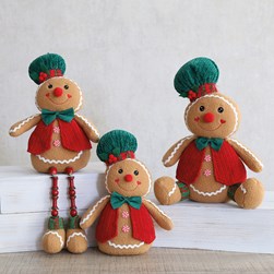 Gingerbread Shelf Sitter 43cm 2 Assorted Gingerbread Shelf Sitter 43cm 2 Assorted
