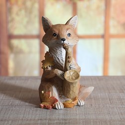 Fox Saxophonist 11x17cm Fox Saxophonist 11x17cm