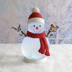 LED Snowman Spinner 27cm