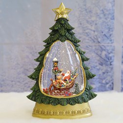 LED Tree Icon Spinner 31cm 3 Assorted