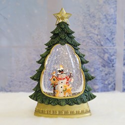 LED Tree Icon Spinner 31cm 3 Assorted