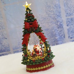 LED Santa Tree Spinner 34cm LED Santa Tree Spinner 34cm