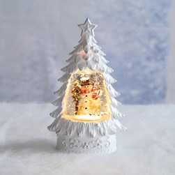 LED Snowman Spinner 19cm