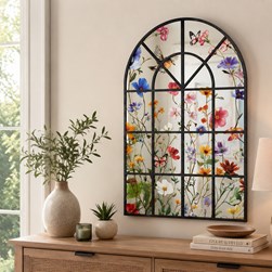 Floral Arch Mirror 60x90cm Floral Arch Mirror 60x90cm