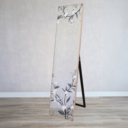Floral Bird Standing Mirror 160cm