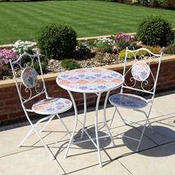 Mantello Bistro Set 60x75cm x 2 Chairs Mantello Bistro Set 60x75cm x 2 Chairs