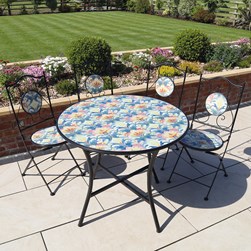 Altino Bistro Set 90x75cm x 4 Chairs Altino Bistro Set 90x75cm x 4 Chairs