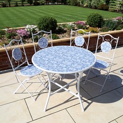 Bosoro Bistro Set 90x75cm x 4 Chairs Bosoro Bistro Set 90x75cm x 4 Chairs