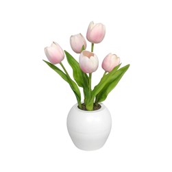 LED Tulip Pink 35cm (5L)
