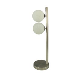 2 Orb Light Table Lamp 52.5cm 2 Orb Light Table Lamp 52.5cm