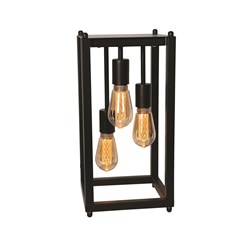 Triple Hanging Filament Table Lamp 45cm Triple Hanging Filament Table Lamp 45cm