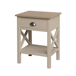 Linen Lamp Table 56cm Linen Lamp Table 56cm