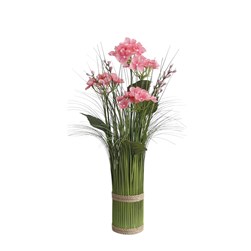 Pink Hyacinth Grass Floral Bundle 45cm Pink Hyacinth Grass Floral Bundle 45cm