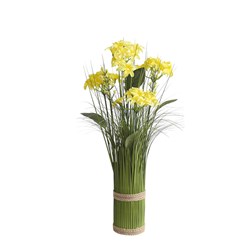 Yellow Hyacinth Grass Floral Bundle 45cm Yellow Hyacinth Grass Floral Bundle 45cm
