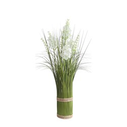 White Lavender Grass Floral Bundle 45cm White Lavender Grass Floral Bundle 45cm