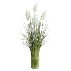 White Lavender Grass Floral Bundle 65cm White Lavender Grass Floral Bundle 65cm