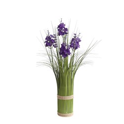 Purple Lavender Grass Floral Bundle 45cm Purple Lavender Grass Floral Bundle 45cm