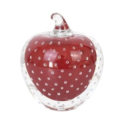 Apple Paperweight Red 10cm Apple Paperweight Red 10cm