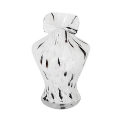 Grey Mottled Body Vase 16x25cm