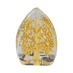 Orange Tree Paperweight 14cm