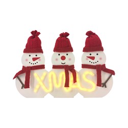 LED Triple Snowmen 33 x 23cm LED Triple Snowmen 33 x 23cm