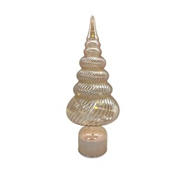 LED Rotating Tree Lustre 39cm