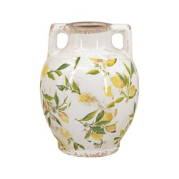 Lemon Pattern Vase 17x22cm