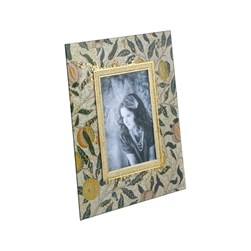 Floral Leaf Photo Frame 4x6