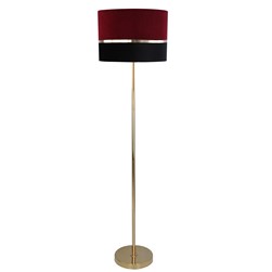 Velvet Stripe Floor Lamp 158cm