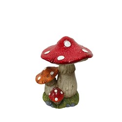 Triple Mushroom 31x39cm