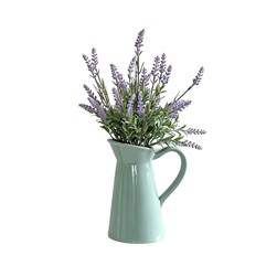 Lavender Green Ceramic Jug 36cm